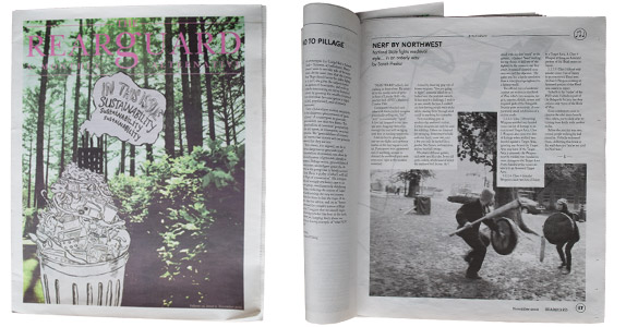 The Rearguard. Role: art direction, production, illustration.